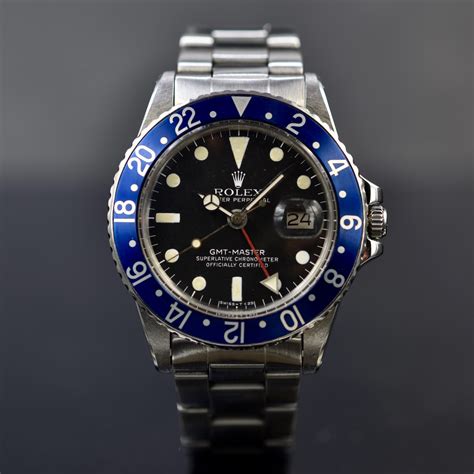 rolex gmt master blue